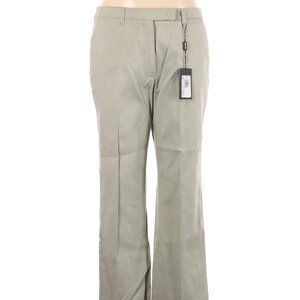NWT Giorgio Armani Khaki 100% Cotton Trousers Size 46 (US 10-12) Made in Italy